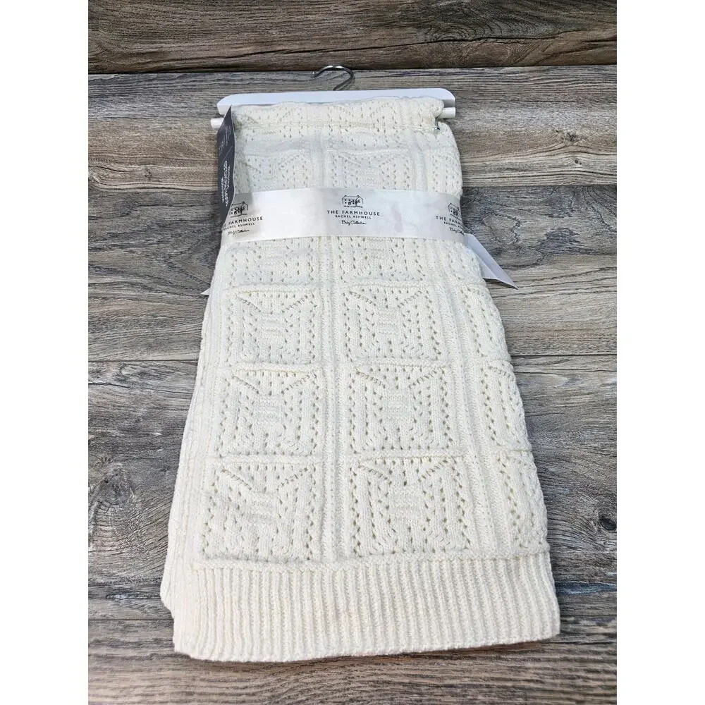 Rachel Ashwell The Farmhouse Knit Baby Blanket